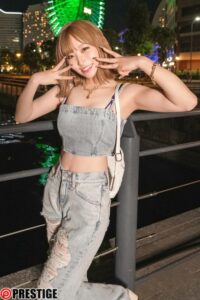プレステージ七嶋舞がギャルに変身！中出しで痙攣絶頂