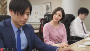 鈴村あいり、美人後輩に迫られる社内不倫3本番