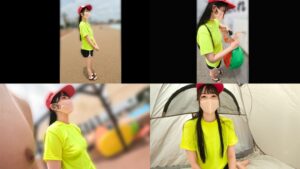 みずほ デカチン好きの桃尻水着娘と中出し