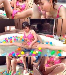 ボインGカップ美女と最高のSEX！露天風呂＆ベッドで連続射精