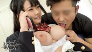 GカップまどかのパイズリSEX！大きな乳輪と中出し