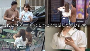ウブ顔かすみのNTR！彼氏に内緒で中出しSEX