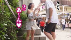 アイドル級JDりえのレンタルSEX！一日4発射の濃厚SEX